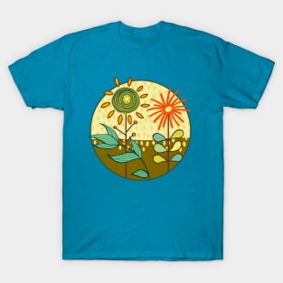 MID-MORNING MODERN Leaf Dots T-Shirt